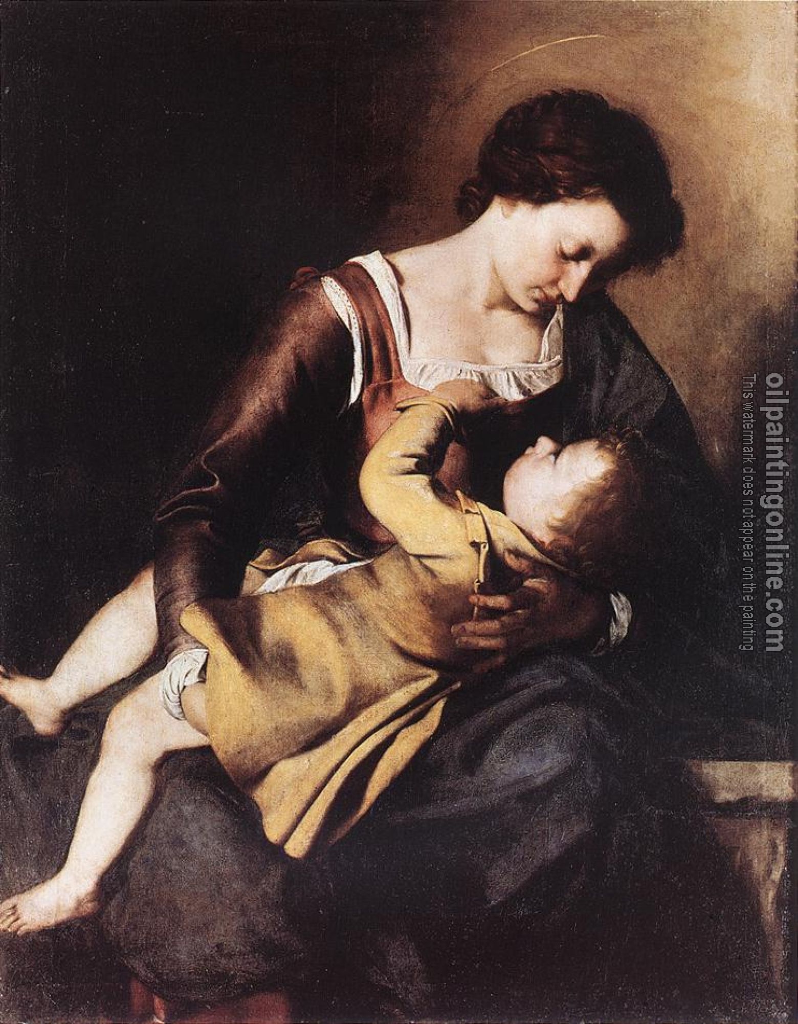 Gentileschi, Orazio - Madonna